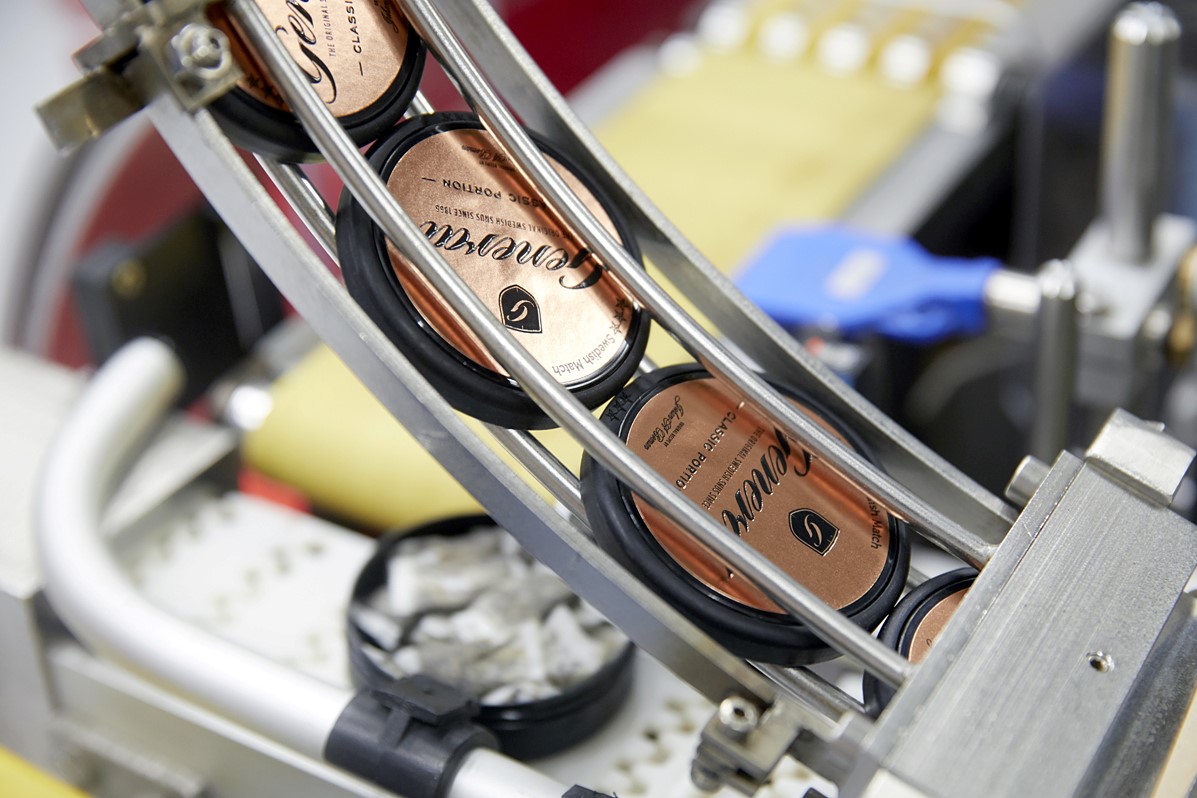 Snus production - General Original Portion