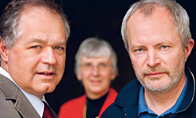 Lars Erik Rutkvist, Freddi Lewin and Inger Wahlberg