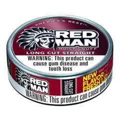 swedish match red man moist snuff flavor fresh lid