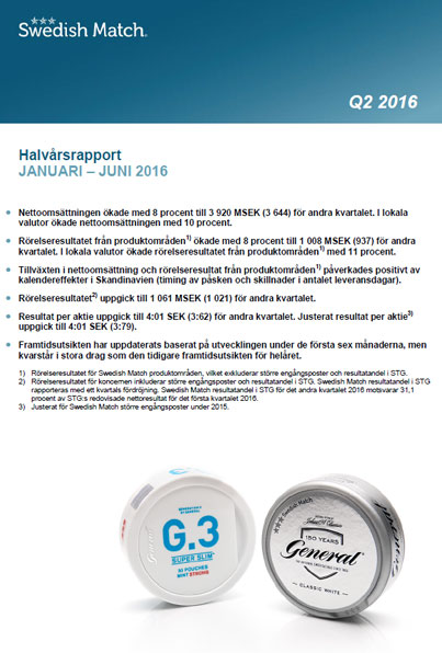 2016 Q2 Interim Report