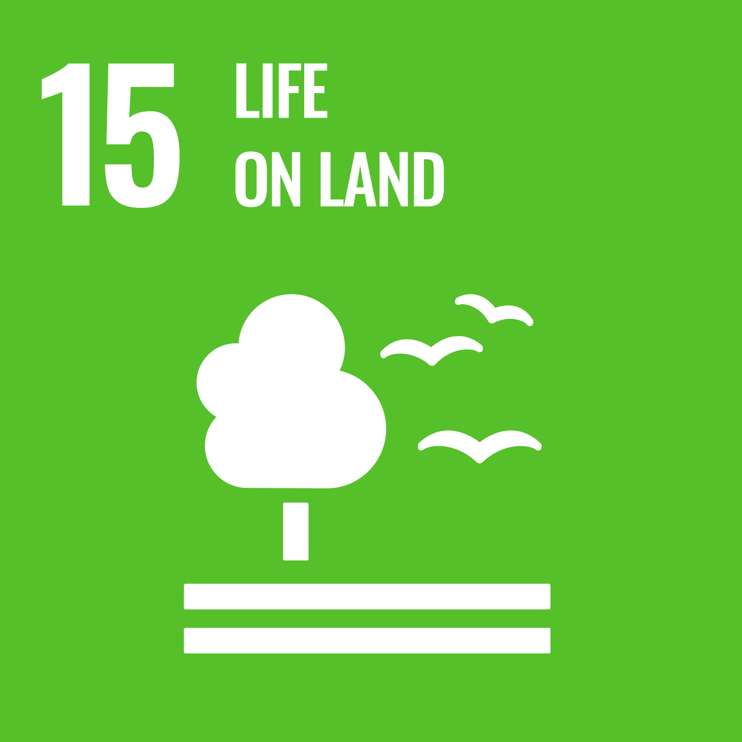 Icon goal 15 - Sustainable Development Goals